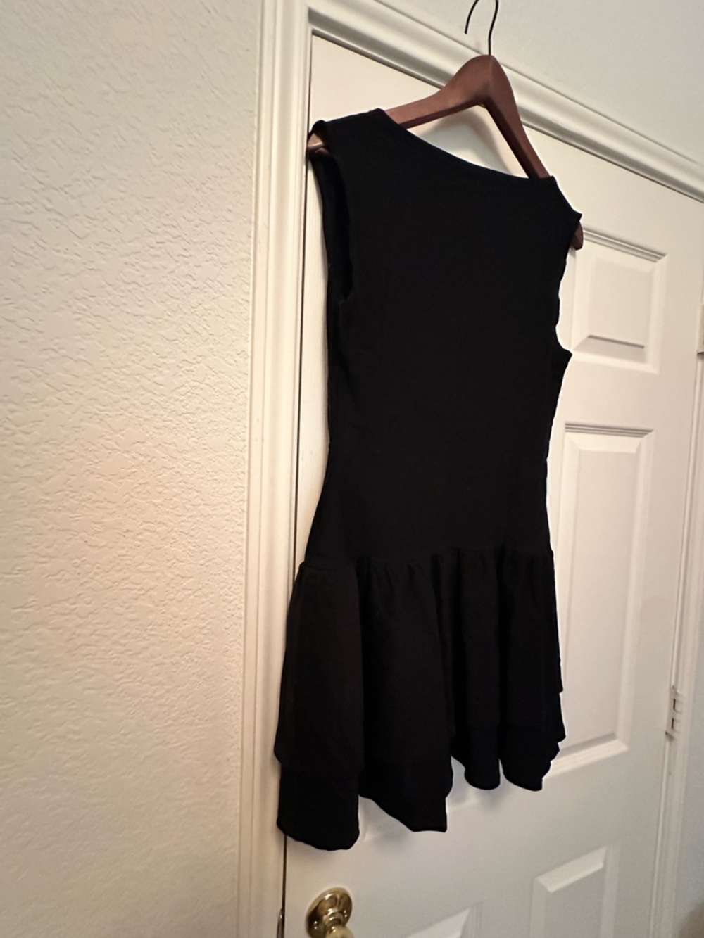 For Love & Lemons Kindred Black Tiered Mini Dress - Size Medium - NWOT - Picture 11 of 14